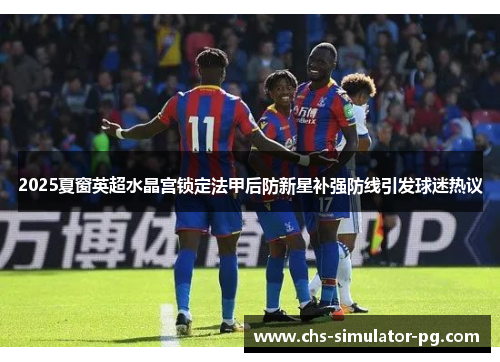 2025夏窗英超水晶宫锁定法甲后防新星补强防线引发球迷热议